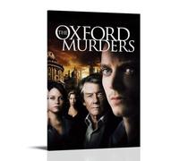 HUERWJRBJ Poster du film The Oxford Murders - Peinture d'art moderne - Toile esthétique - Convient à n'importe quel endroit - 20 x 30 cm - Style cadre