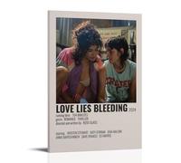 HUERWJRBJ Poster Love Lies Bleeding - Peinture d'art moderne - Couverture sur toile - Décoration murale adaptée à n'importe quel endroit - 60 x 90 cm - Style cadre