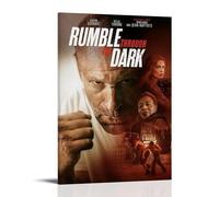 HUERWJRBJ Poster Rumble Through The Dark - Peintures d'art moderne - Couverture sur toile esthétique - Convient à n'importe quel endroit - 20 x 30 cm - Style cadre