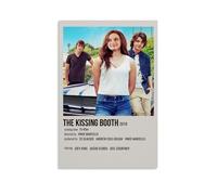 HUERWJRBJ Poster The Kissing Booth - Peintures d'art moderne esthétique sur toile - Convient à n'importe quel endroit - 30 x 45 cm - Style sans cadre