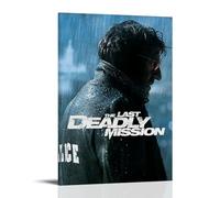 HUERWJRBJ Poster The Last Deadly Mission - Peintures d'art moderne - Couverture sur toile esthétique - Convient à n'importe quel endroit - 60 x 90 cm - Style cadre