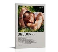 HUERWJRBJ Sam Smith Album Love Goes Poster moderne esthétique sur toile Décoration murale Convient à n'importe quel endroit 30 x 45 cm Style cadre