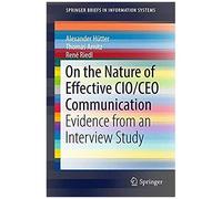 Hütter, A: On The Nature Of Effective Cio/Ceo Communication
