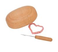 Huevo De Zurcir De Madera - Reparador Suave De Calcetines, Herramienta De Costura Manual, Accesorio De Reparación | Huevo De Madera Para Arreglos De Ropa Y Costura (Madera)
