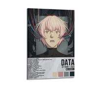 HUEYRORRYT JASURYWO Liste de pistes d'album de musique I R I Tainy - Décoration murale vintage - Impression sur toile pour salon, chambre à coucher - 40 x 60 cm - Style cadre