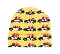 Huf - Bonnet Beanie Jaune Brodé - Homme - Accessoires - Multicolore - Taille: ONE Size