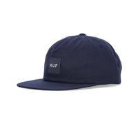 HUF - Casquette à visière plate Snapback Navy - Homme - Accessoires - Bleu - Taille: ONE Size