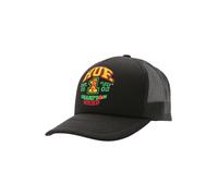 HUF Casquette 'Champion Sound' jaune foncé / vert / rouge / noir, Taille 55-60