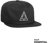 Huf - Casquette Snapback Noire - Homme - Accessoires - Noir - Taille: ONE Size