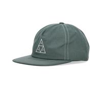 HUF - Casquette Snapback Triangle Matière Coton - Homme - Accessoires - Vert - Taille: ONE Size
