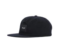 HUF - Casquette Visière Plate Snapback Noire - Homme - Accessoires - Noir - Taille: ONE Size