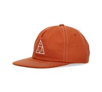HUF - Casquette Visière Plate Triple Triangle Snapback - Homme - Accessoires - Brun - Taille: ONE Size