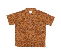 HUF - Chemise de Travail Groovy Zip - Femme - Tops - Orange - Taille: 38 FR