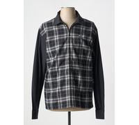 huf chemises homme de couleur noir S