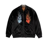HUF - Destructive Skajyan Jacket - Homme - Vestes - Noir - Taille: L