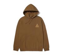 HUF Ensemble à capuche triple triangle - Sweat-shirt confortable en coton mélangé, boue, Taille S