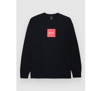 HUF Essentials Box Logo T-Shirt manches longues noir S