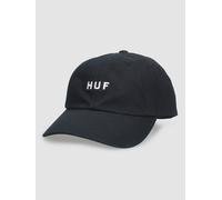 HUF Essentials OG Logo CV 6 Panel Casquette noir Uni