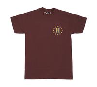 HUF - Galactic Stack Tee Aubergine T-shirt Homme - Homme - Tops - Violet - Taille: XL