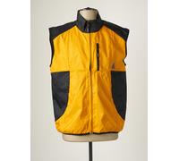 huf gilets homme de couleur jaune S