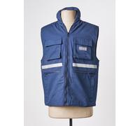 huf gilets unisexe de couleur bleu M