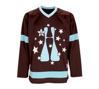 HUF - H Stardust Jersey Tunic - Homme - Tops - Brun - Taille: M