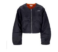 HUF - Paisley Satin Bomber Jacket Noir - Femme - Vestes - Noir - Taille: 36 FR