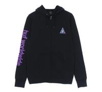 Huf - Prism Triple Triangle Zip Up Sweat à capuche - Homme - Sweatshirts et sweats à capuche - Bleu - Taille: XL