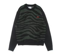 Huf - Pull Couronne Femme Noir - Femme - Pulls - Multicolore - Taille: 38 FR