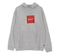 HUF - Sweat à capuche homme avec logo Athletic Heather - Homme - Sweatshirts et sweats à capuche - Gris - Taille: L