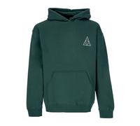 HUF - Sweat à capuche vert forêt avec détails imprimés - Homme - Sweatshirts et sweats à capuche - Vert - Taille: XL
