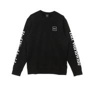 HUF - Sweat à col rond noir Essentials - Homme - Sweatshirts et sweats à capuche - Noir - Taille: S