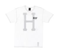 Huf - T-shirt Blanc Classique avec Logo Imprimé - Homme - Tops - Blanc - Taille: XL