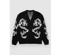 HUF Twin Dragon Cardigan noir L