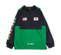HUF - Veste Anorak Flags Marine - Homme - Vestes - Multicolore - Taille: L