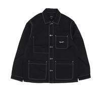 HUF - Veste de Travail en Nylon Vintage Noire - Homme - Vestes - Noir - Taille: M