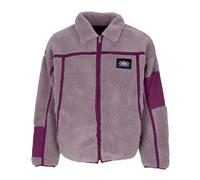 HUF - Veste Sherpa Violette avec Doublure en Maille - Homme - Vestes - Violet - Taille: S