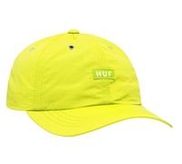 Huf Worldwide 6 Panel Cap Dad Hat Dwr Fuck It Visage Courbé Citron Vert Chaud