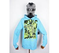 Huf Worldwide Hooded Sweatshirt Pullover Hoodie Where Is My Mind Gr lue En M