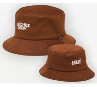 Huf Worldwide Skateboard Bucket Hat Get Up Avec Cord Chocolate Miles Davis S/M