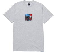 Huf Worldwide Skateboard T-Shirt Tee Get A Grip Athletic Grey En L