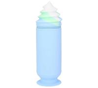 HUFACAI Étui Ecole 2 en 1 en Silicone Souple, Trousse Silicone Verticale, Trousse Kawaii Animaux,Porte-Stylo de Table, Rétractable avec Fermeture Eclair pour Filles Garçons,Chat