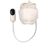 HUFENYU Masseur de tête électrique Anti-migraine avec 6 Coussins gonflables et 3 Modes de Chauffage, Rechargeable, for Homme et Femme