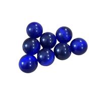 HUFFA Boules de cristal décoratives, 10 pièces, pierres œil de chat colorées for la décoration de la maison et la méditation(Bluecateye)