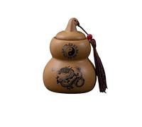 HUFFA Décor de cuisine en bouteille en terre cuite - Pot en céramique d’angle nord-ouest for ornements secs(Potterygourd)