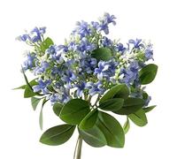 HUFFA Fleurs simulées de Parfum Thousand Miles - Notes manuscrites, Arrangements Floraux de tournesols et de Lilas Sauvages for la décoration de la Maison(Blue)