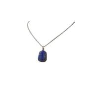 HUFFA Pendentif d'aromathérapie en Cristal de Jade - Flacon d'huile Essentielle en Forme de Larme avec facettes prismatiques for Parfum et aromathérapie(Lapis Lazuli)