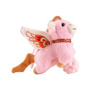 HUFFA Pendentif Volant en Peluche, Porte-clés de poupée Mascotte de l'année du Cheval for Enfants et Adultes(Flyinghorsepink,7.9 inches)