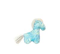 HUFFA Poupée Mascotte du Zodiaque du Cheval 2026 | Jouet en Peluche for Le Nouvel an | Ornement en Tissu | Jolie Petite poupée(Blue)