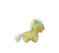 HUFFA Poupée Mascotte du Zodiaque du Cheval 2026 | Jouet en Peluche for Le Nouvel an | Ornement en Tissu | Jolie Petite poupée(Yellow)